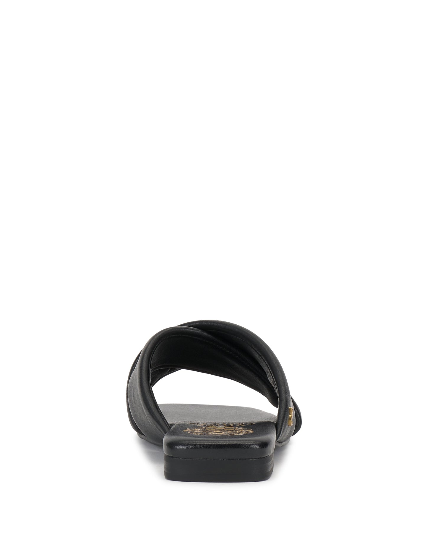 Vince Camuto Adisey Cross-Band Sandal Black Leather