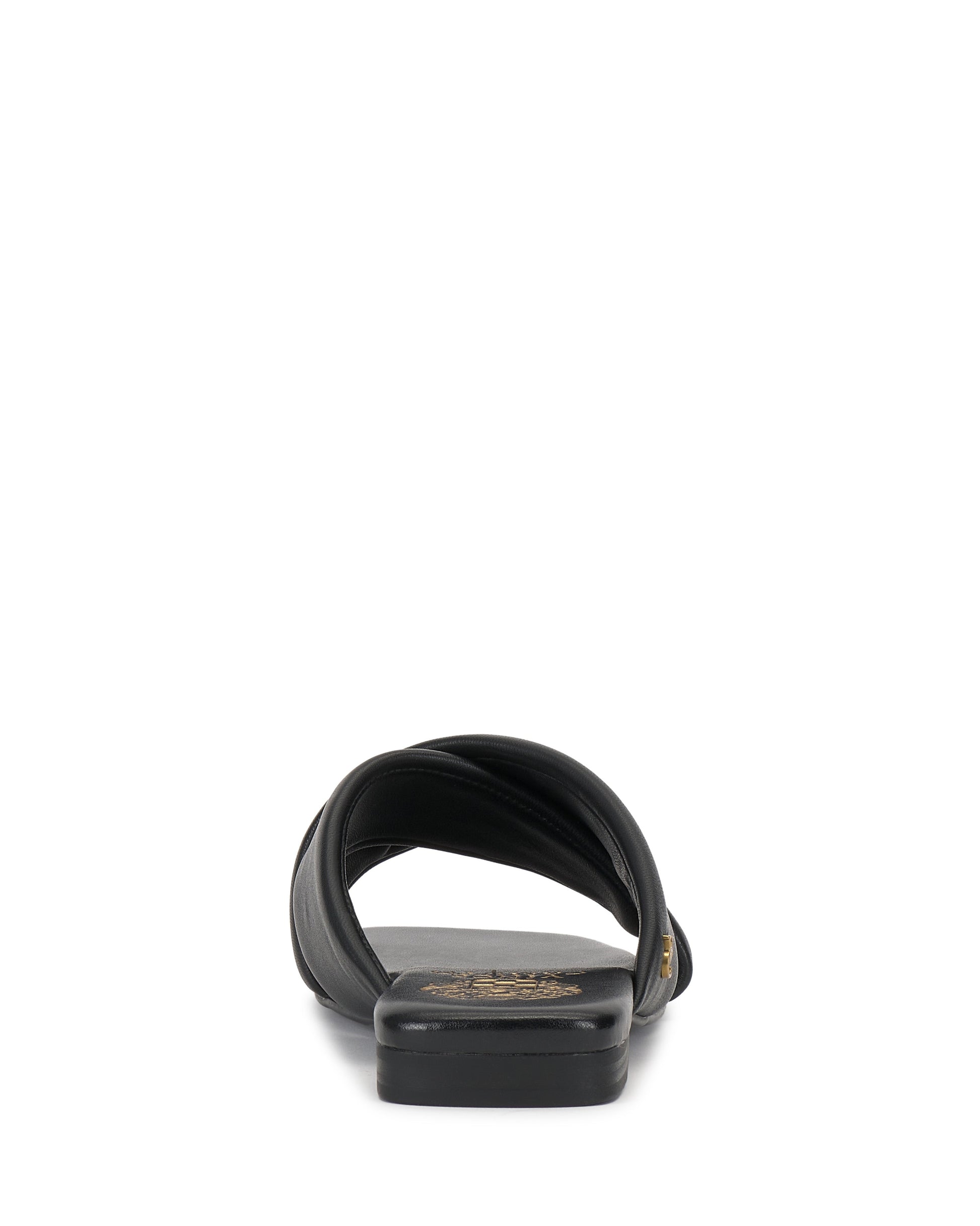Vince Camuto Adisey Cross-Band Sandal Black Leather