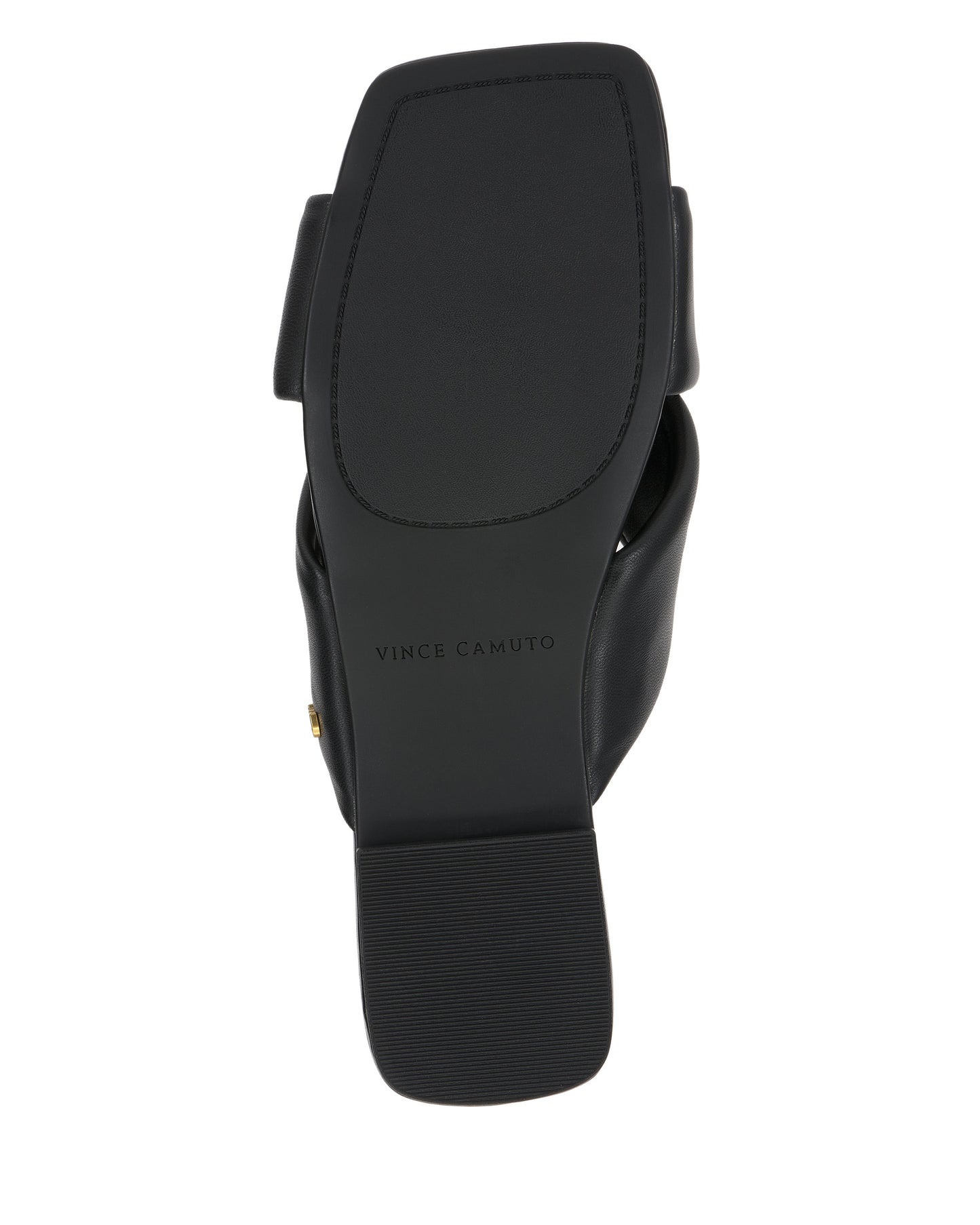 Vince Camuto Adisey Cross-Band Sandal Black Leather
