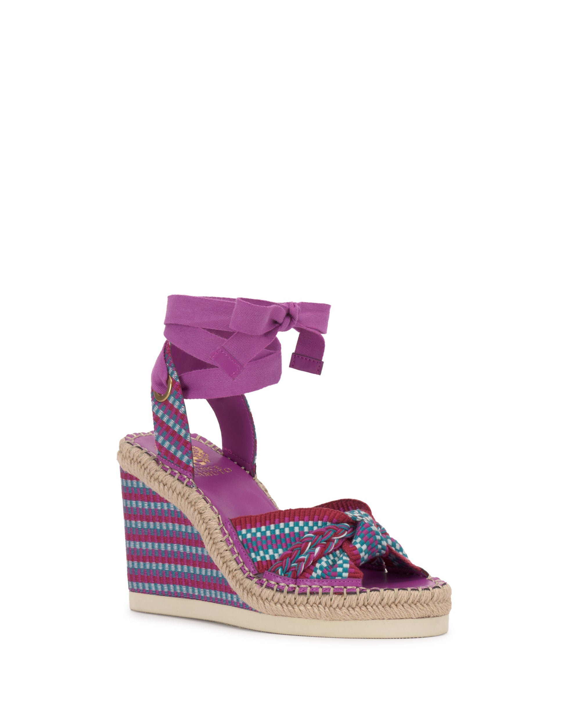 Vince Camuto Bealie Wedge Sandal Orchid Multi