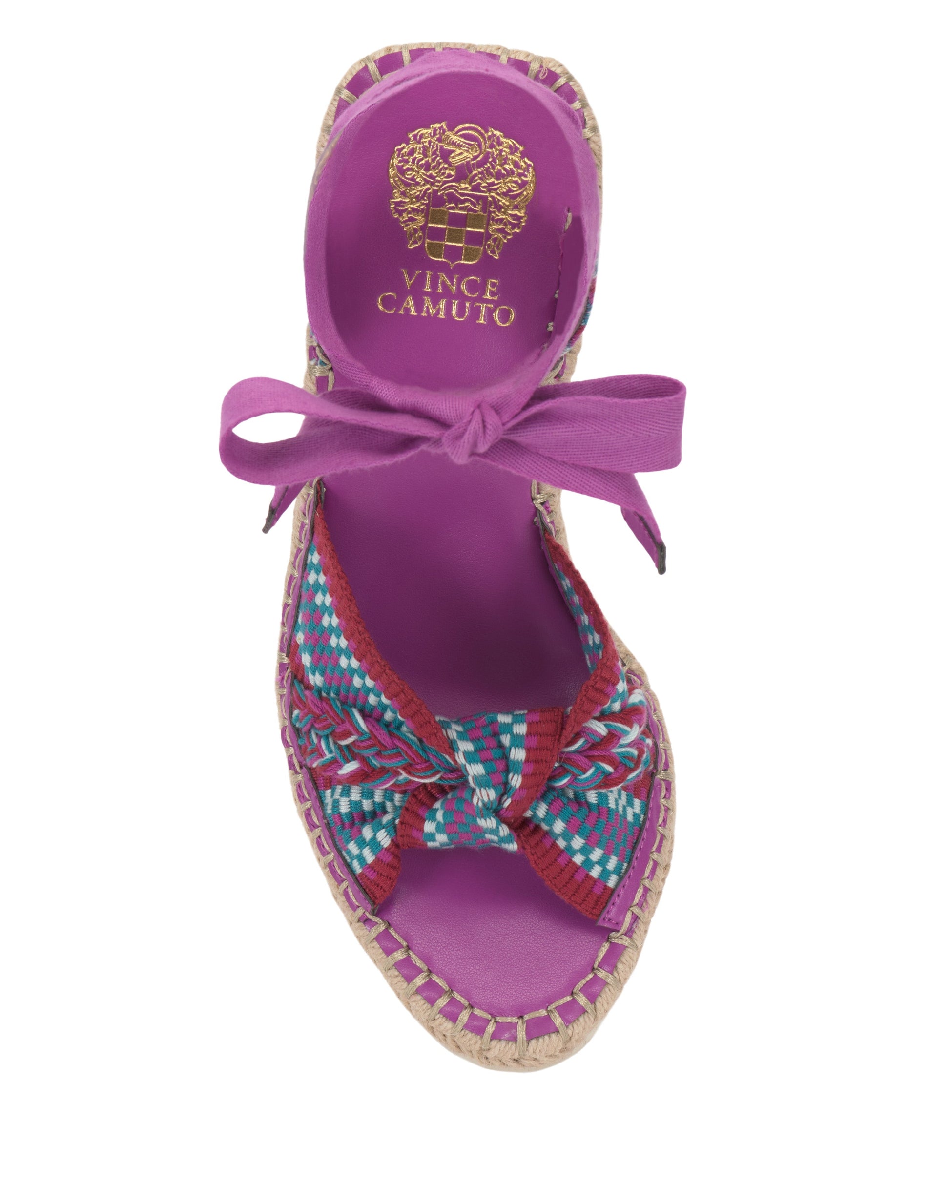 Vince Camuto Bealie Wedge Sandal Orchid Multi