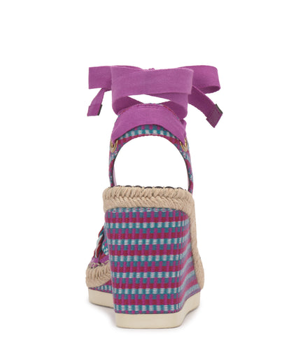 Vince Camuto Bealie Wedge Sandal Orchid Multi