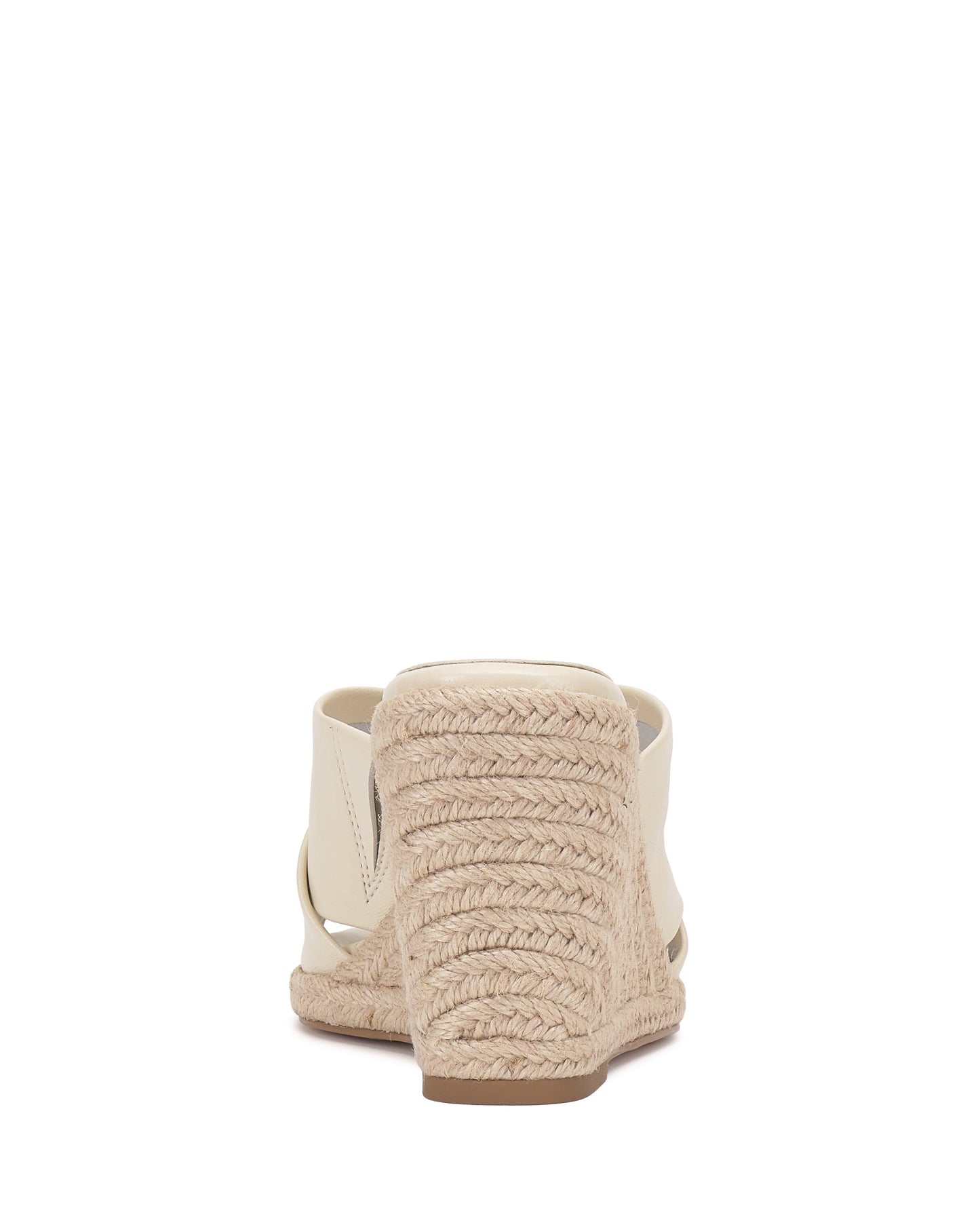Vince Camuto Fisella Espadrille Wedge Sandal Creamy White Leather