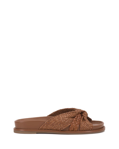 Vince Camuto Gryfynn Slide Golden Walnut