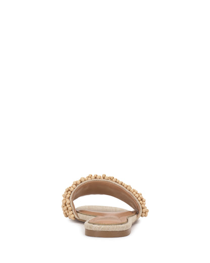 Vince Camuto Balea Beaded Sandal Natural