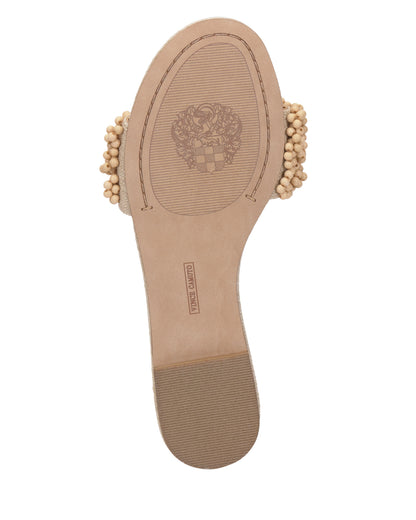 Vince Camuto Balea Beaded Sandal Natural