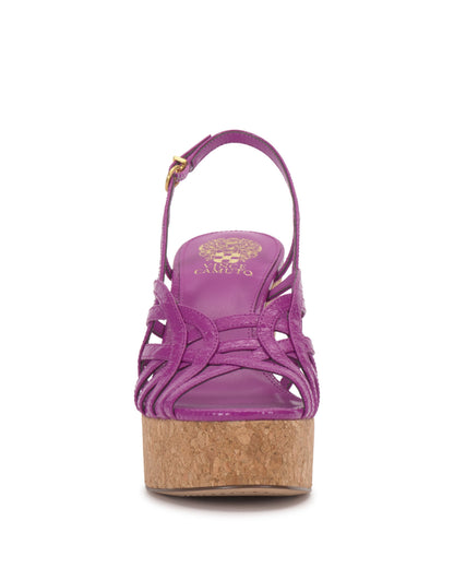 Vince Camuto Elody Wedge Sandal Orchid Blossom