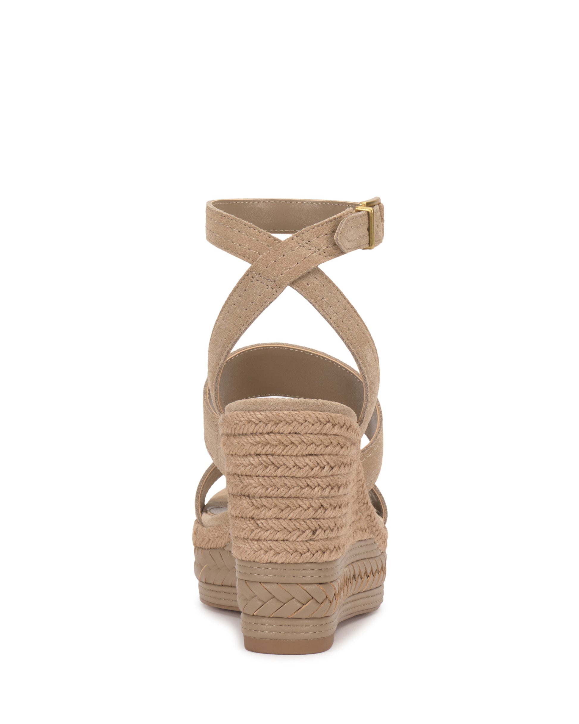 Vince Camuto Esmia Espadrille Wedge Sandal Tortilla Suede