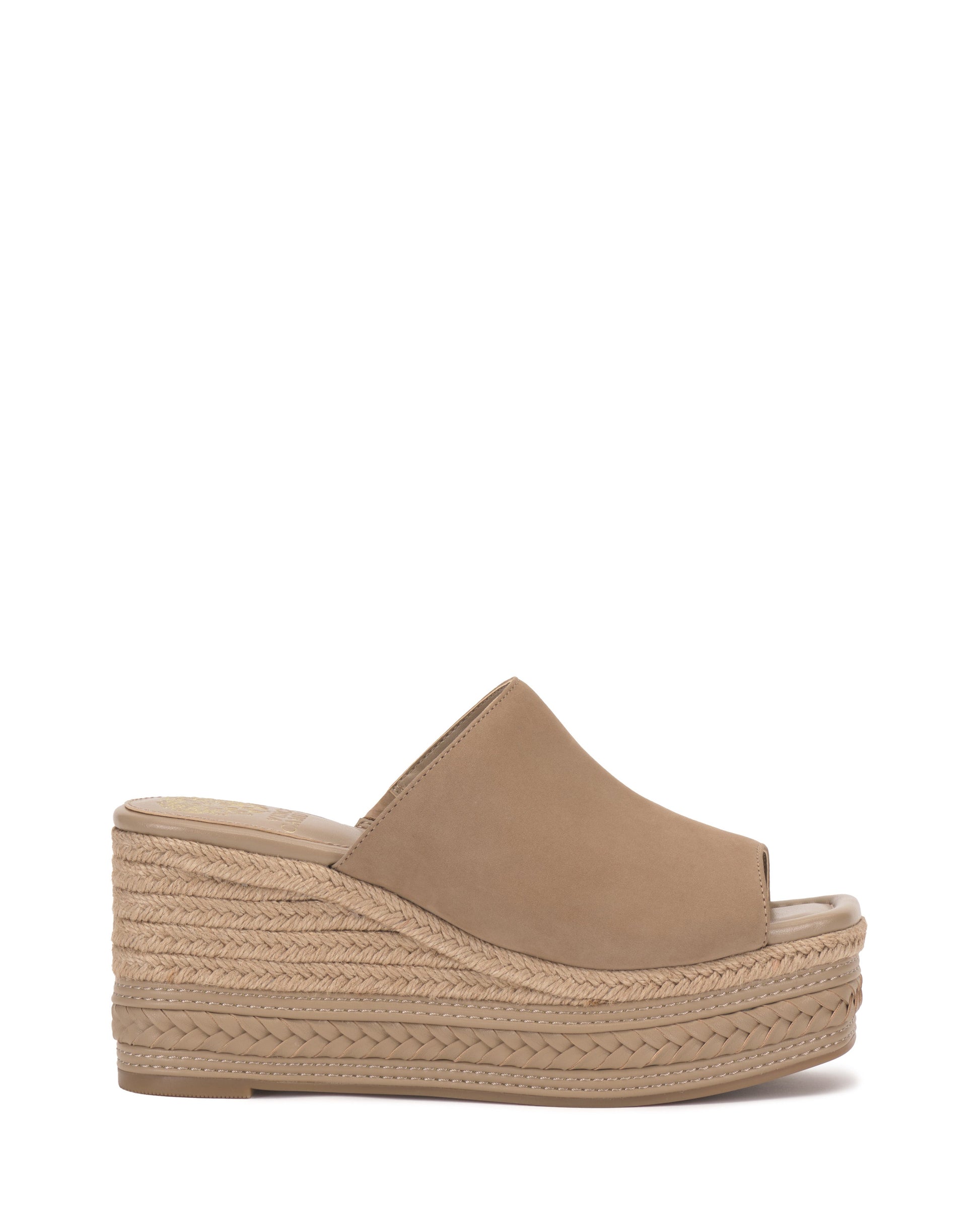 Vince Camuto Lierna Espadrille Wedge Sandal Tortilla Suede