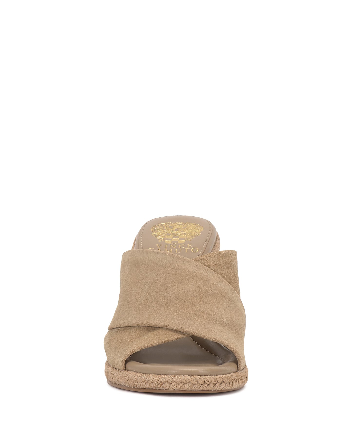 Vince Camuto Fisella Espadrille Wedge Sandal Tortilla Suede