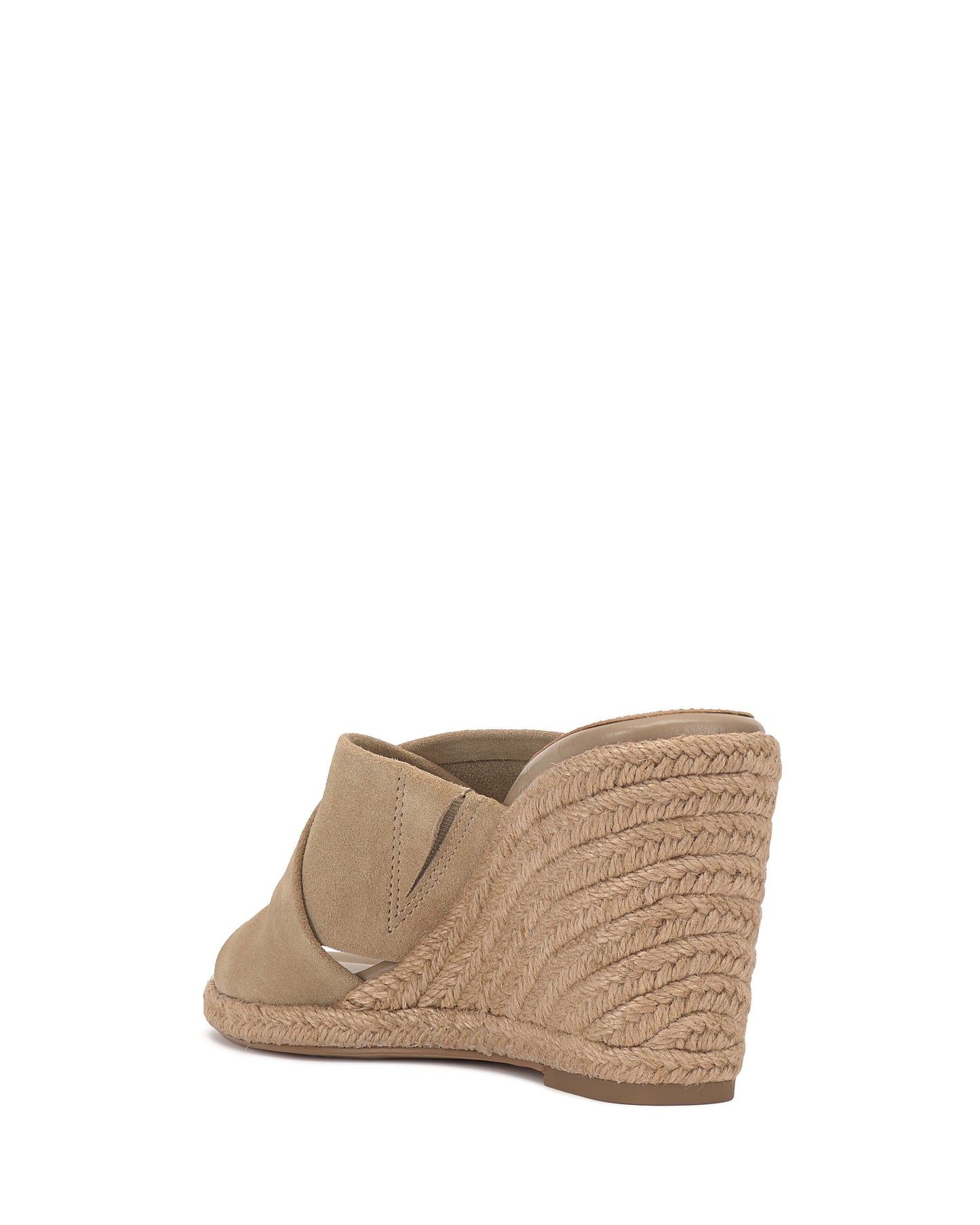 Vince Camuto Fisella Espadrille Wedge Sandal Tortilla Suede