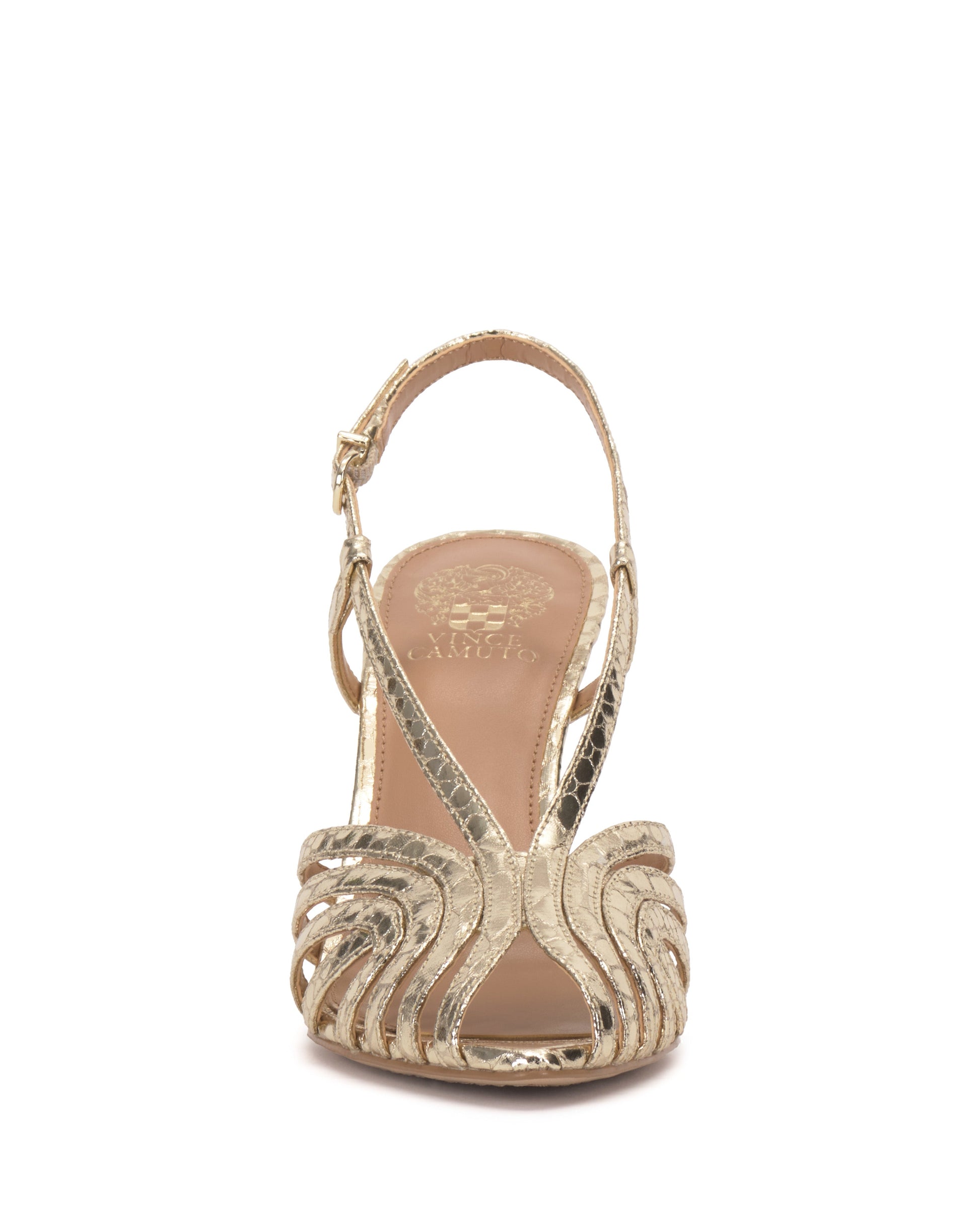 Vince Camuto Hannie Slingback Sandal Gold