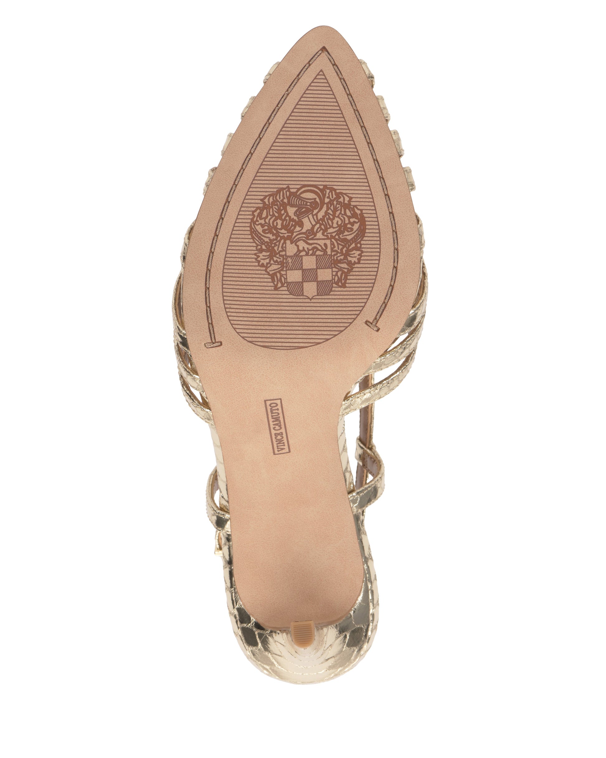 Vince Camuto Hannie Slingback Sandal Gold