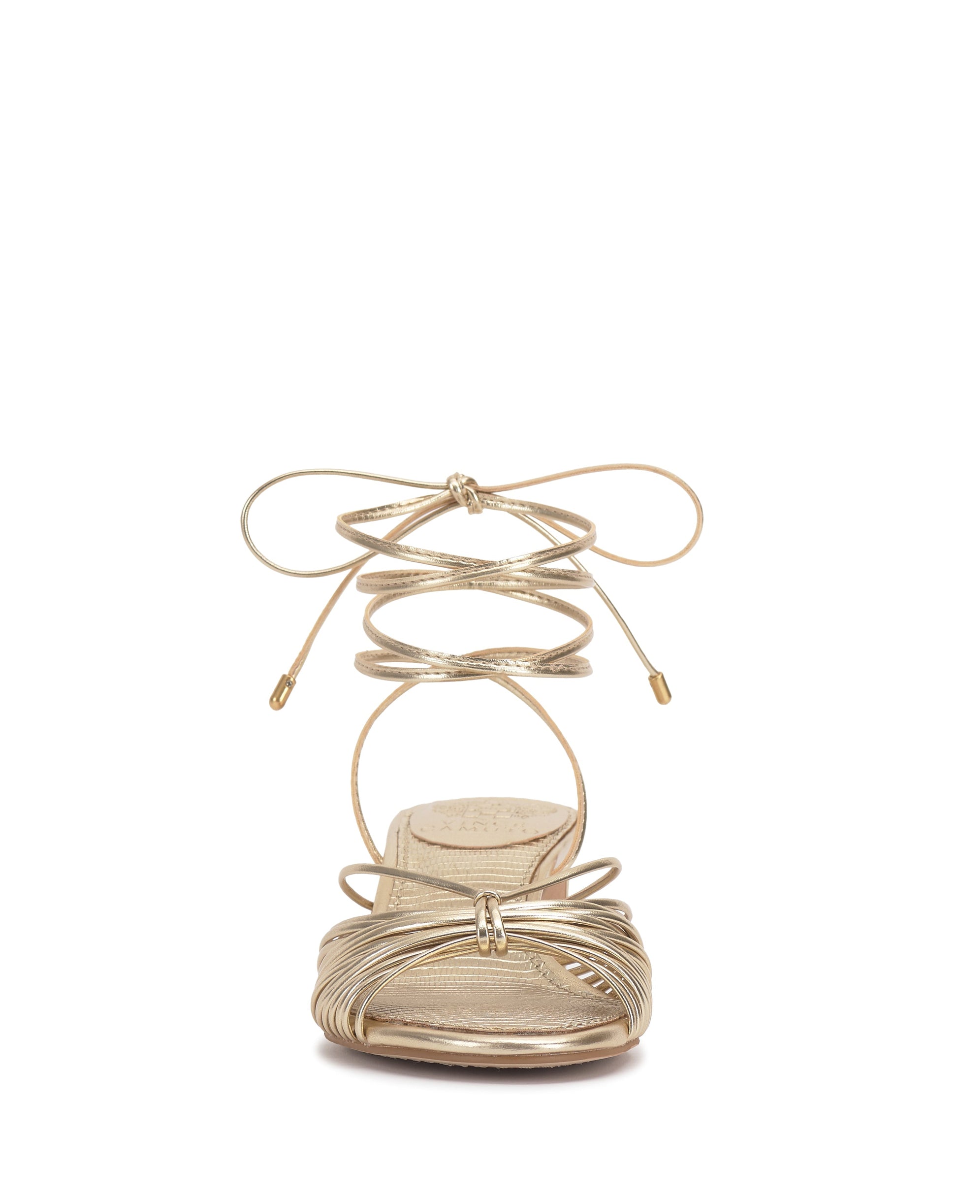 Vince Camuto Lory Kitten Heel Sandal Egyptian Gold
