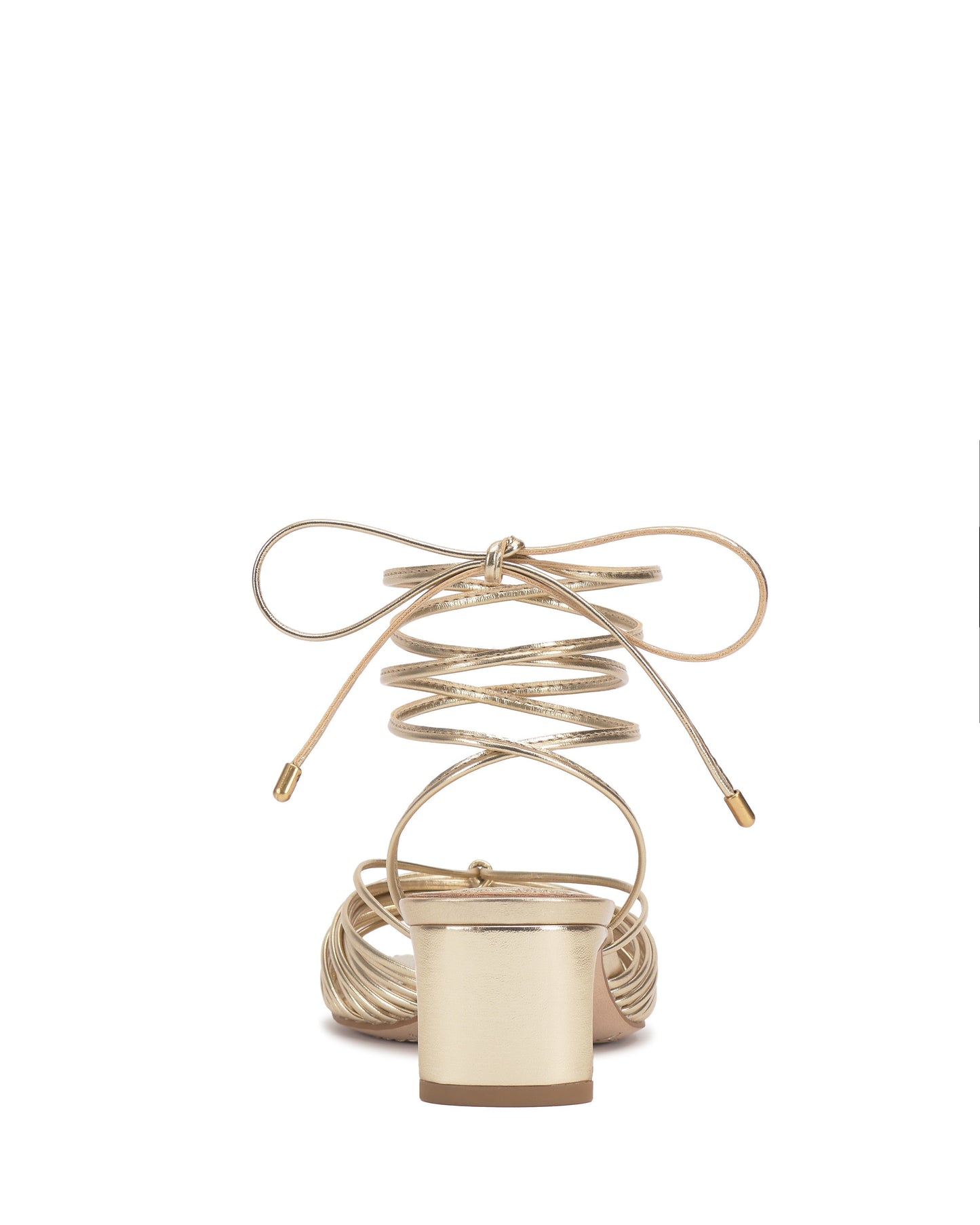Vince Camuto Lory Kitten Heel Sandal Egyptian Gold
