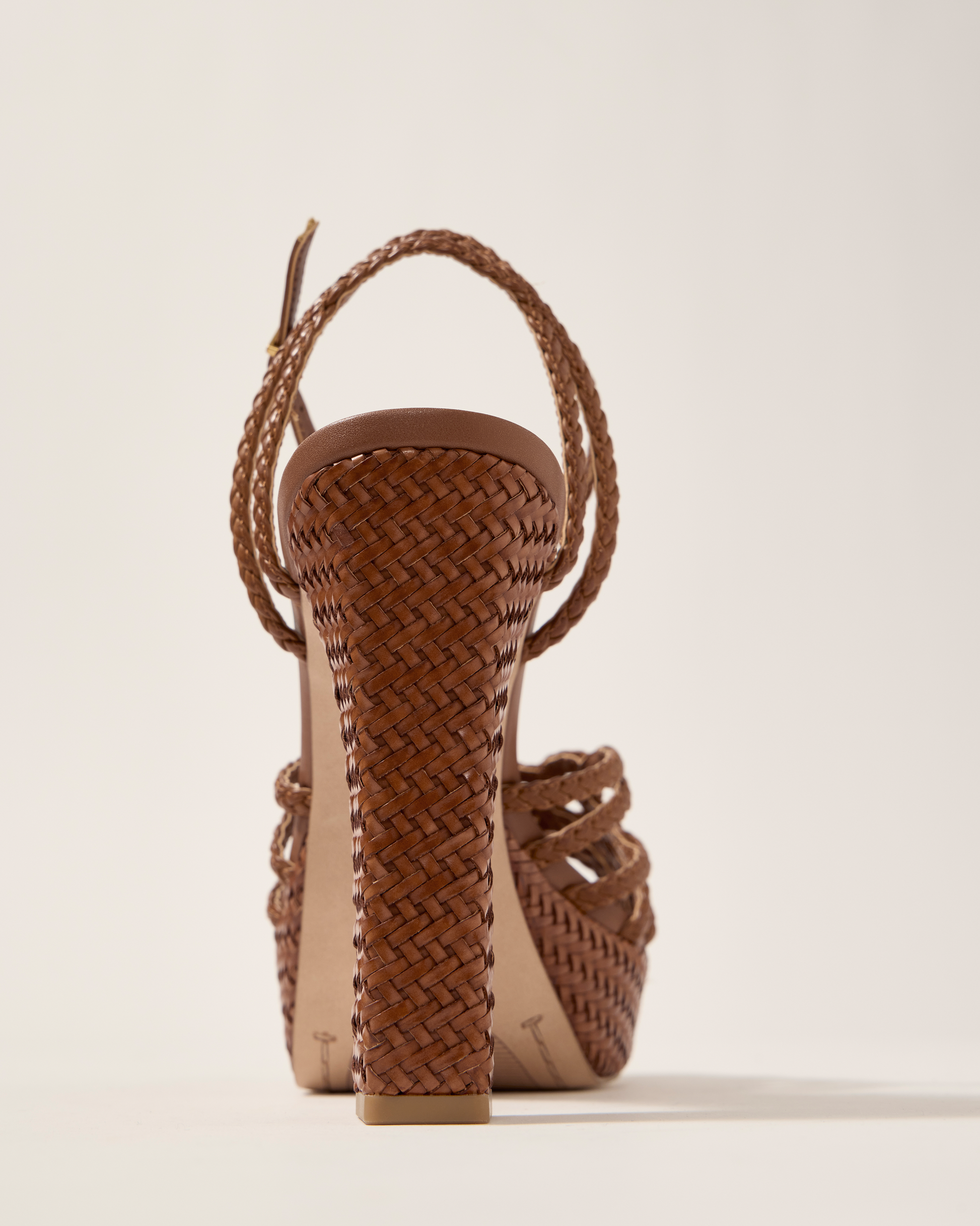 Vince Camuto Samlee Strappy Platform Sandal Golden Walnut