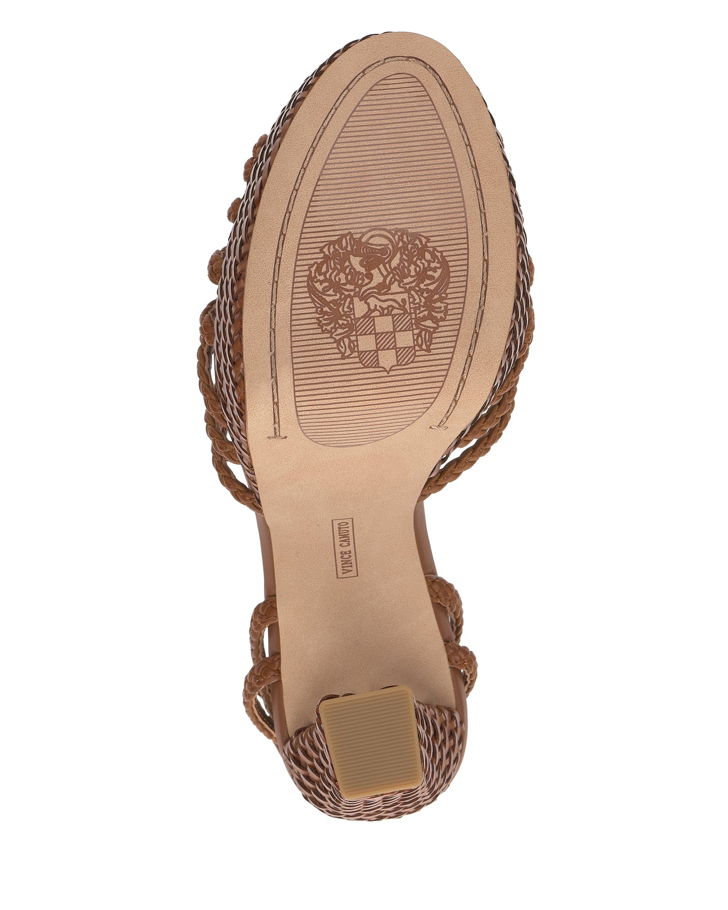 Vince Camuto Samlee Strappy Platform Sandal Golden Walnut