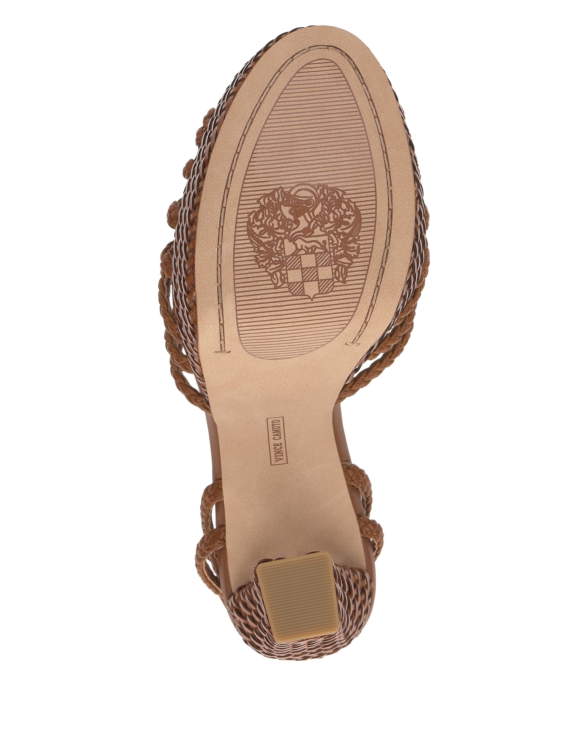 Vince Camuto Samlee Strappy Platform Sandal Golden Walnut
