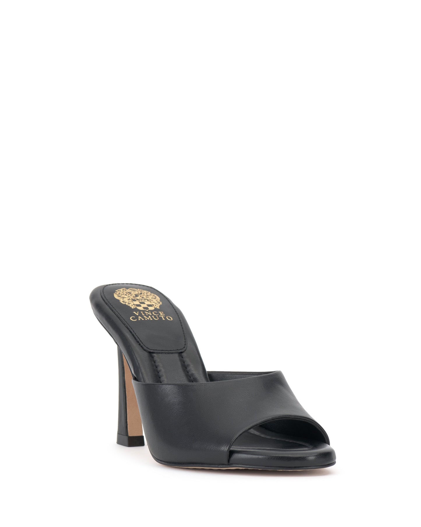 Vince Camuto Paigely Mule Black Leather