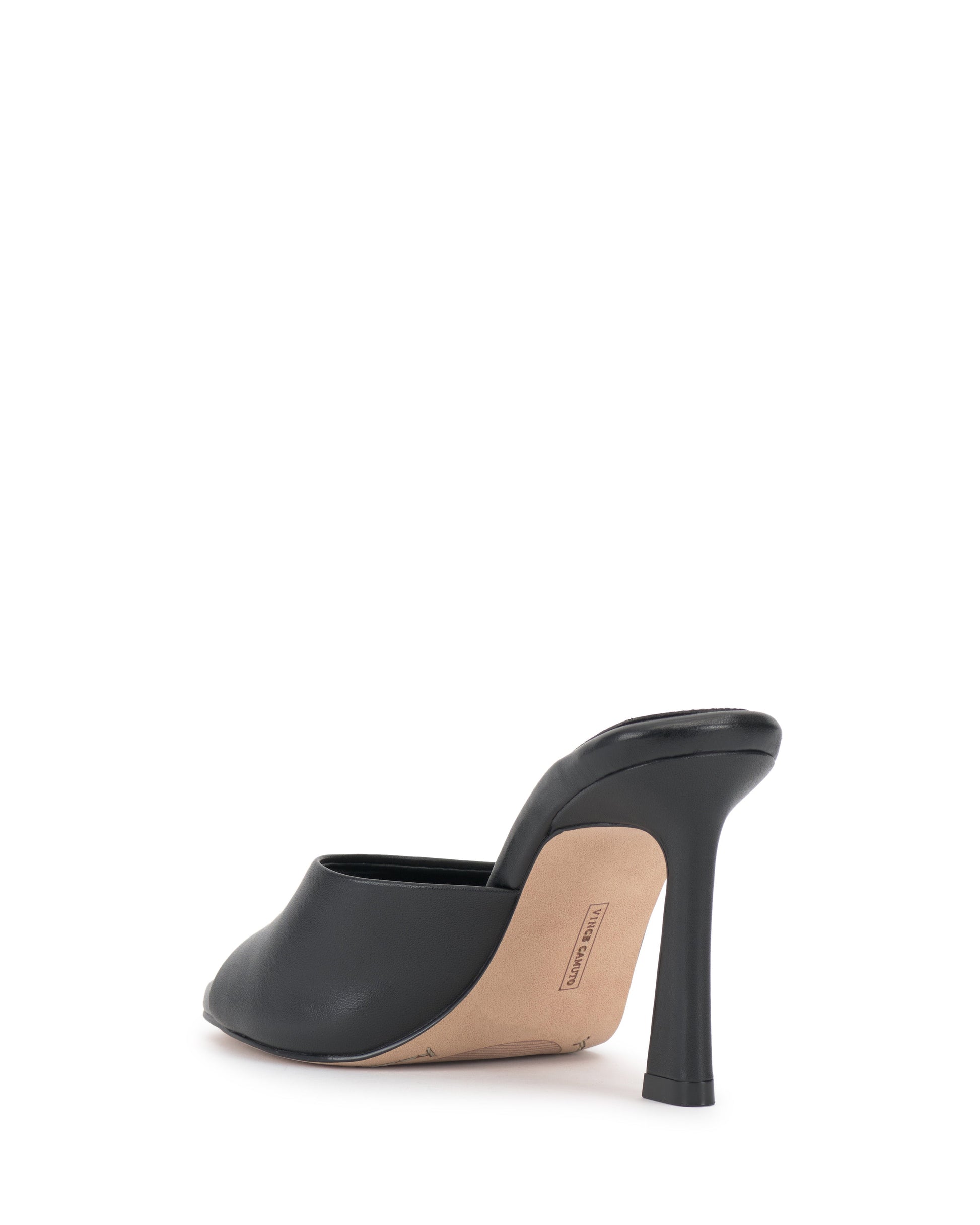 Vince Camuto Paigely Mule Black Leather