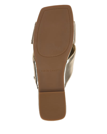 Vince Camuto Adisey Cross-Band Sandal Egyptian Gold