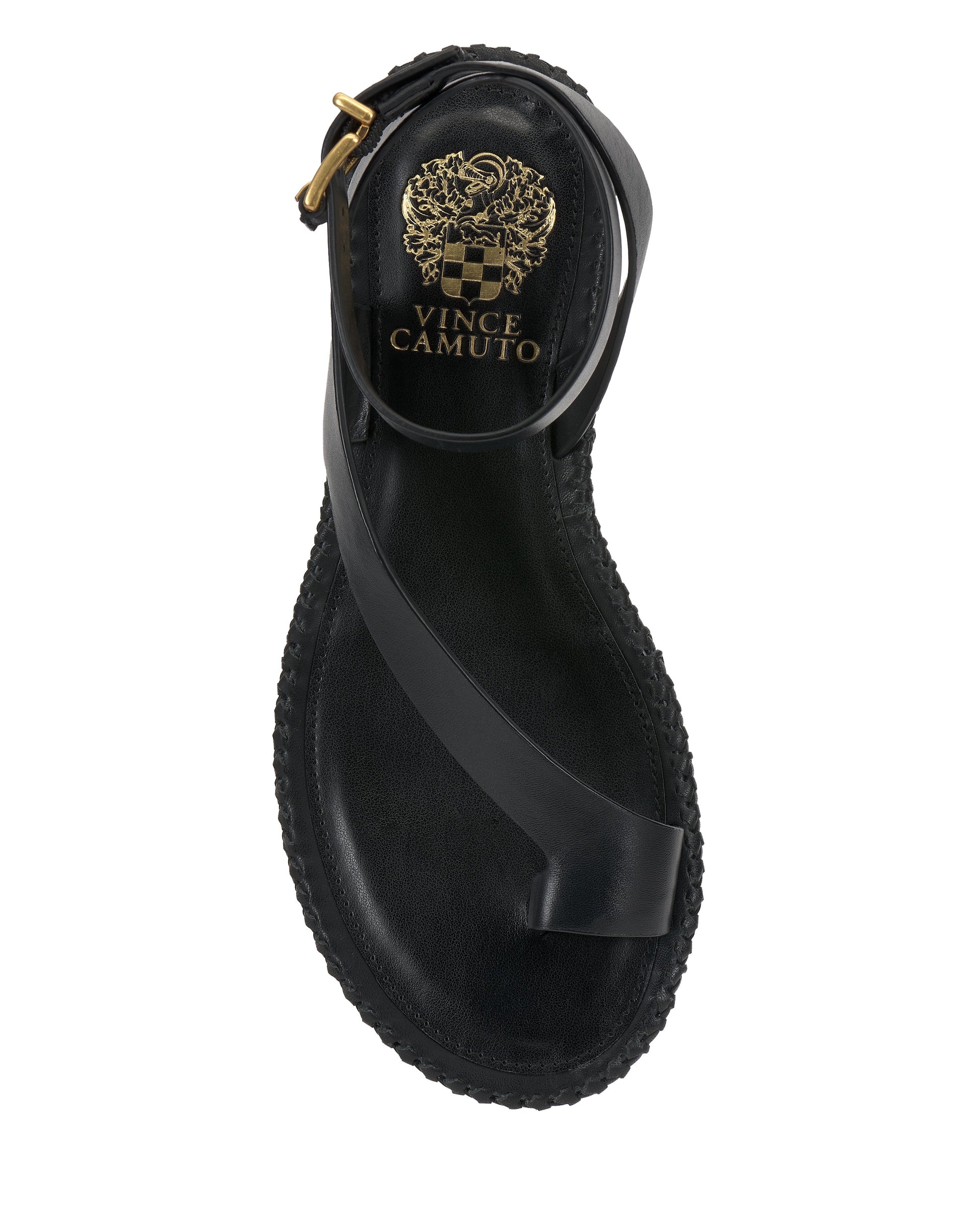 Vince Camuto Libahs Sandal Black Leather