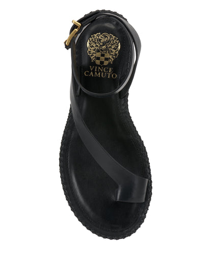 Vince Camuto Libahs Sandal Black Leather