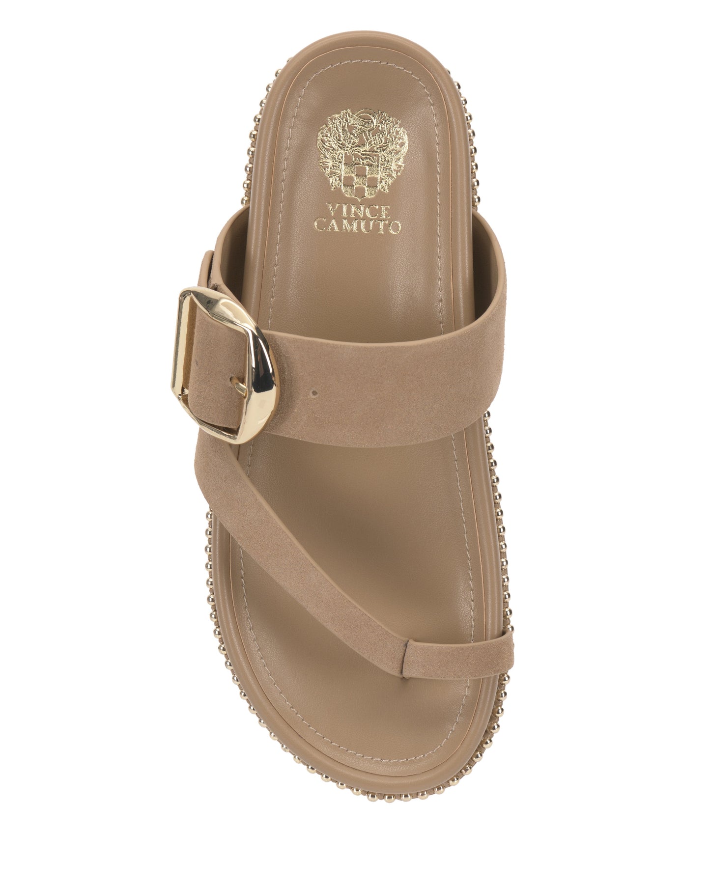 Vince Camuto Camilo Slide Tortilla Suede