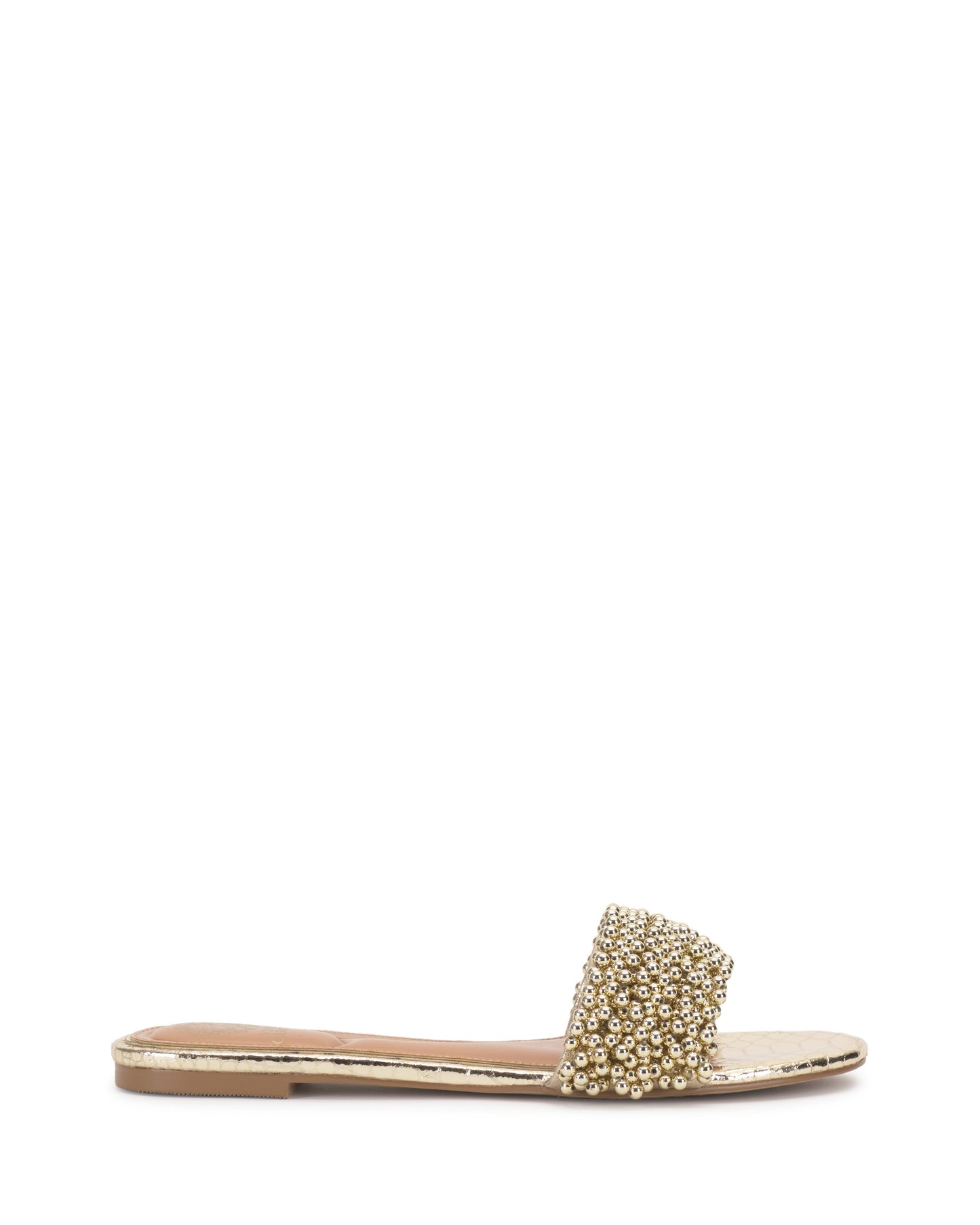 Vince Camuto Balea Beaded Sandal Gold