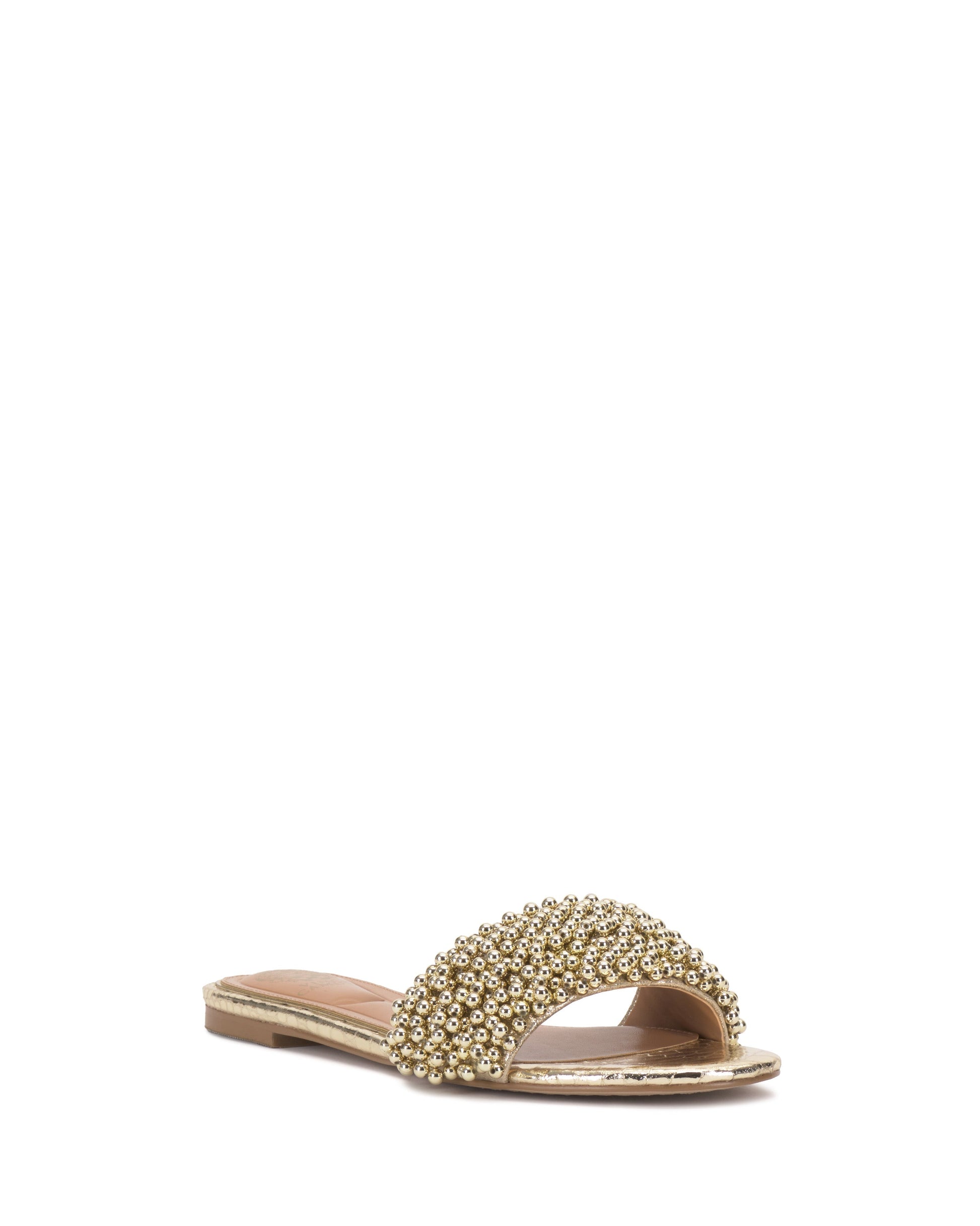 Vince Camuto Balea Beaded Sandal Gold