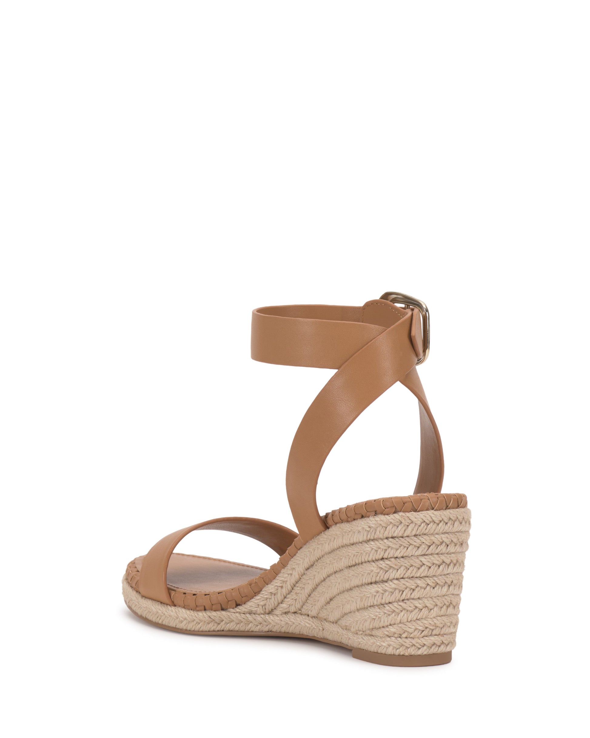 Vince Camuto Fainel Espadrille Wedge Sandal Cortado Leather
