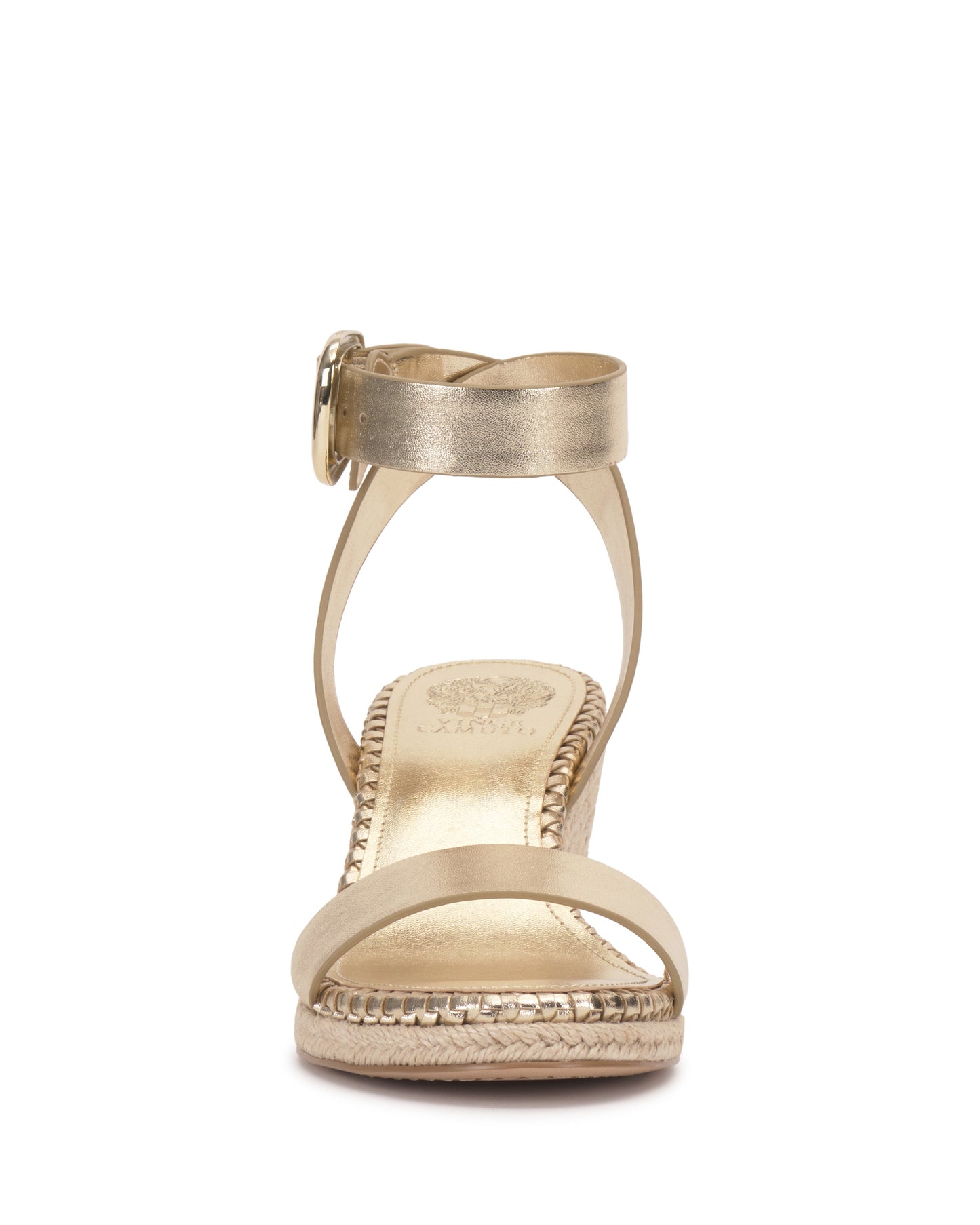 Vince Camuto Fainel Espadrille Wedge Sandal Egyptian Gold