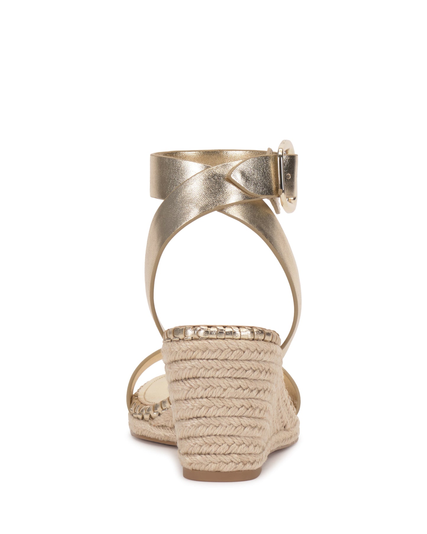 Vince Camuto Fainel Espadrille Wedge Sandal Egyptian Gold