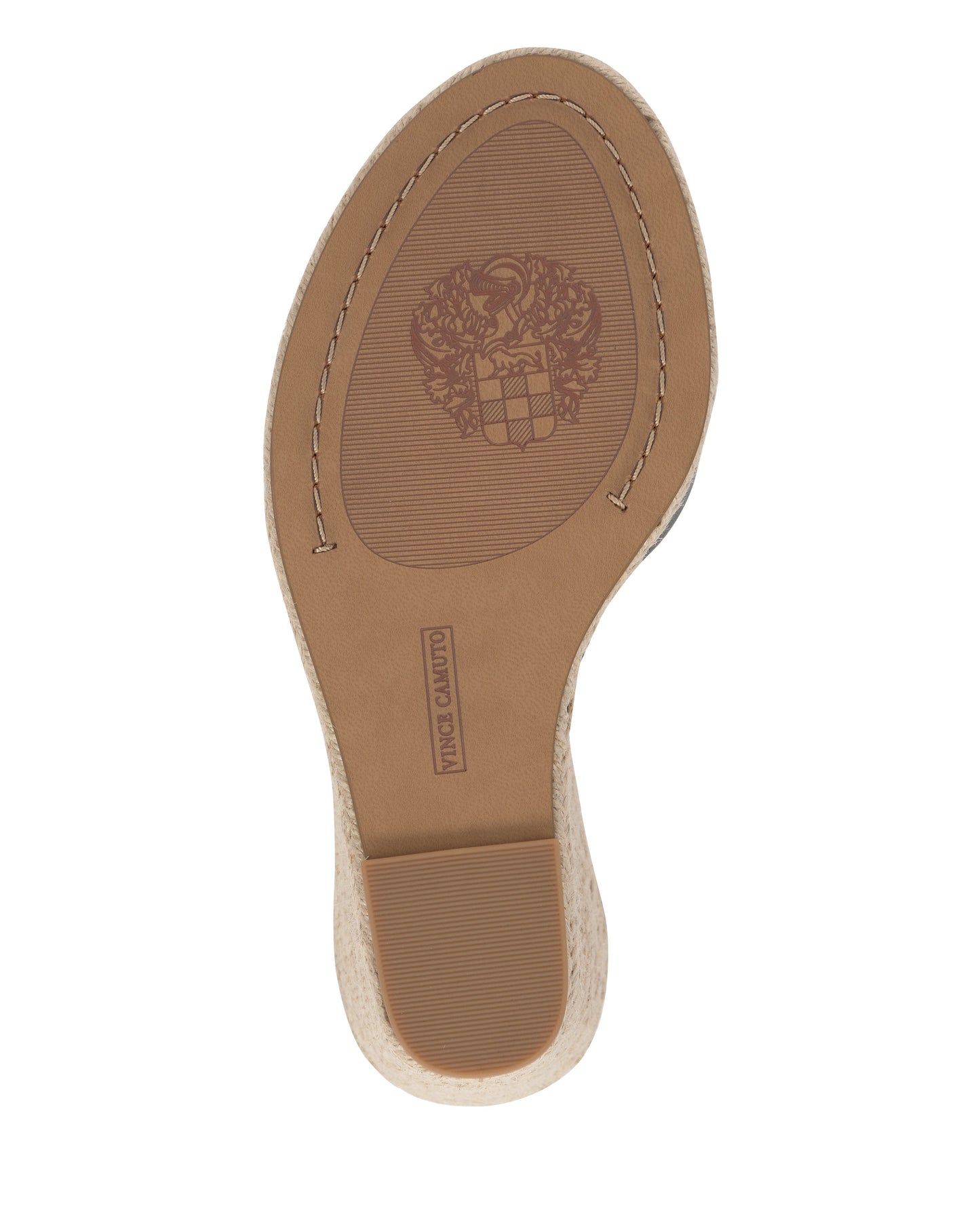 Vince Camuto Felyn Espadrille Wedge Sandal Black Leather