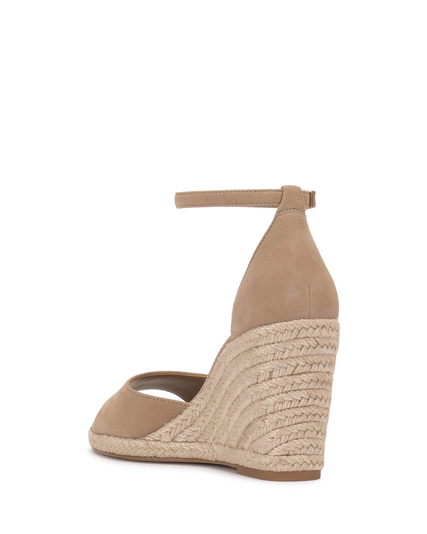 Vince Camuto Felyn Espadrille Wedge Sandal New Tortilla Suede