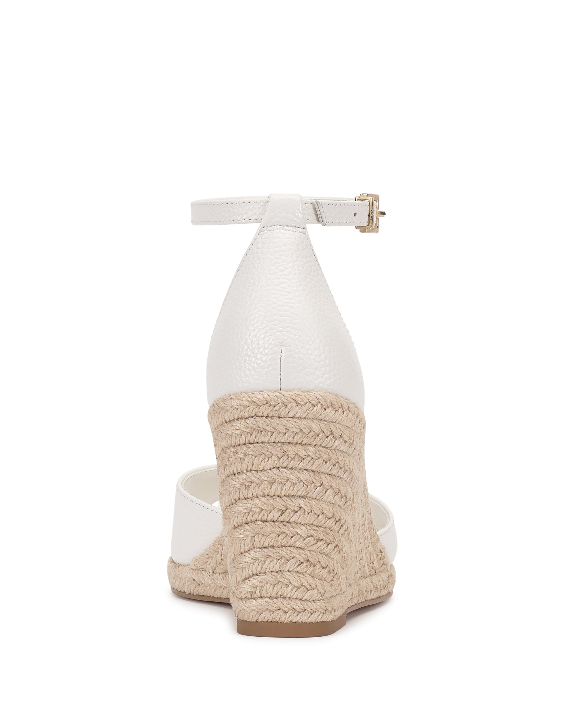 Vince Camuto Felyn Espadrille Wedge Sandal Bianco Leather