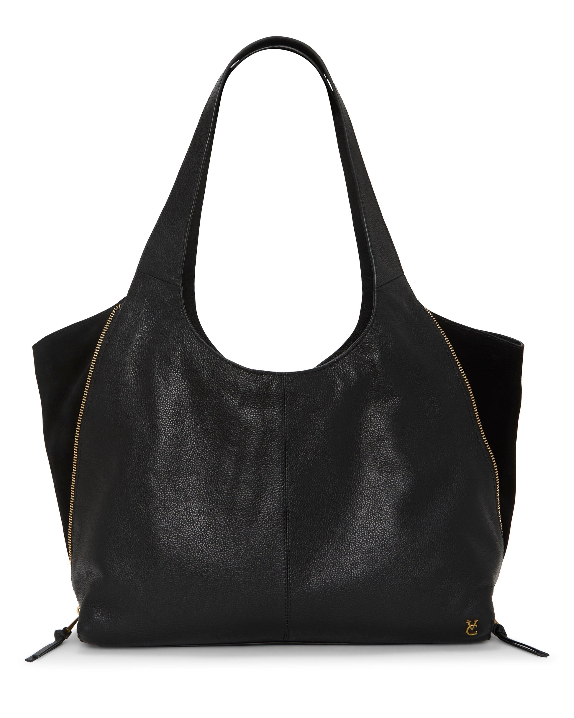 Vince Camuto Kaela Tote Bag Black Leather