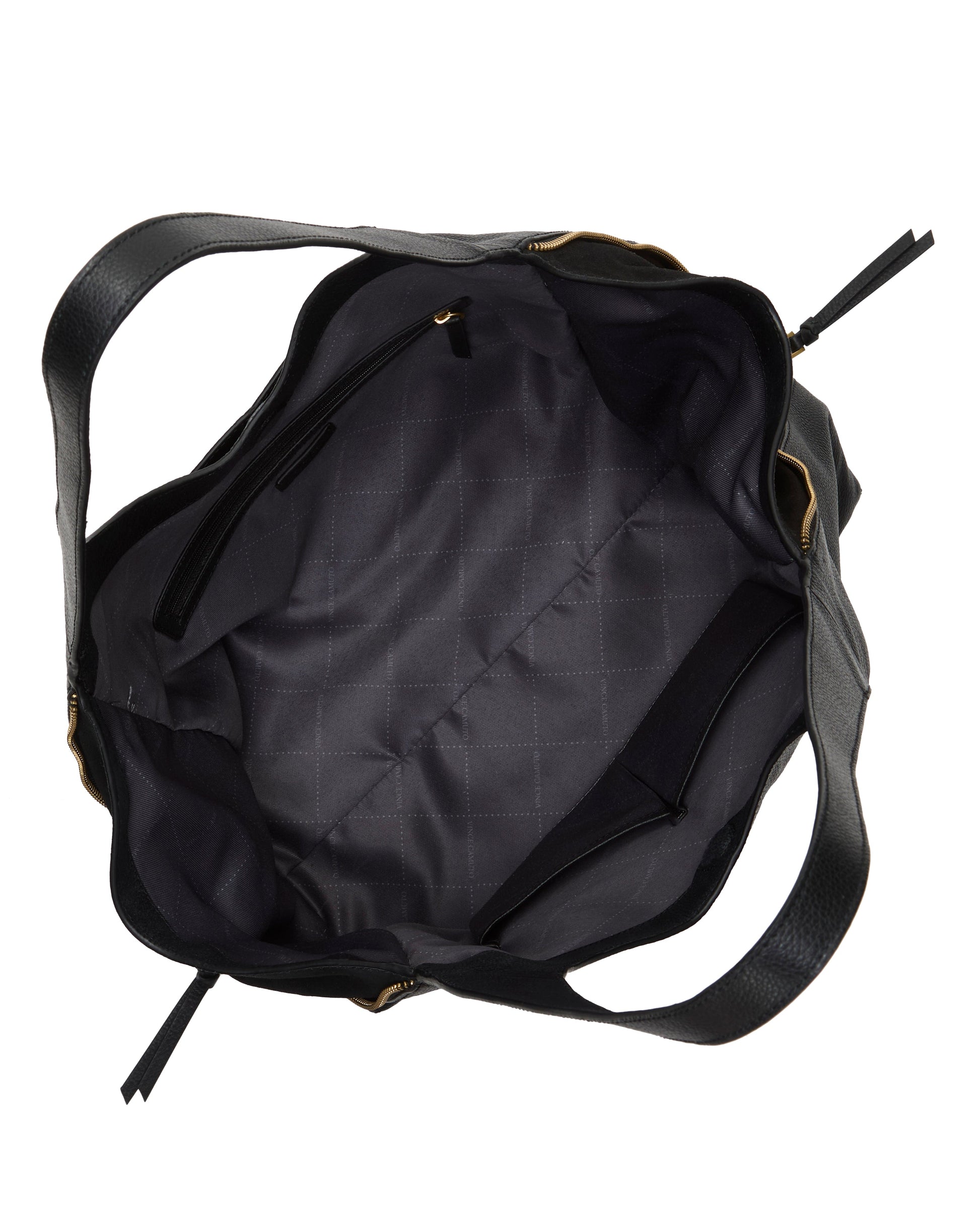 Vince Camuto Kaela Tote Bag Black Leather