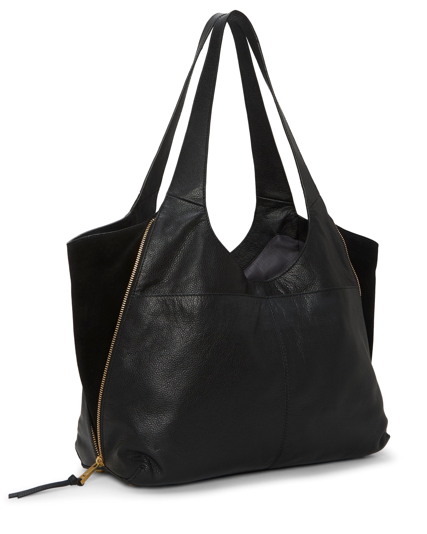 Vince Camuto Kaela Tote Bag Black Leather