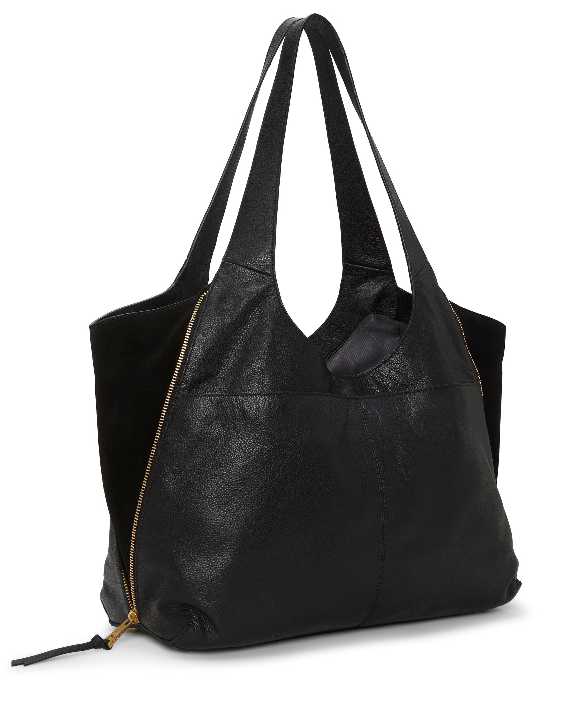 Vince Camuto Kaela Tote Bag Black Leather
