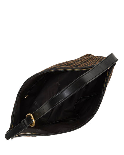 Vince Camuto Paula Shoulder Bag Black/Natural
