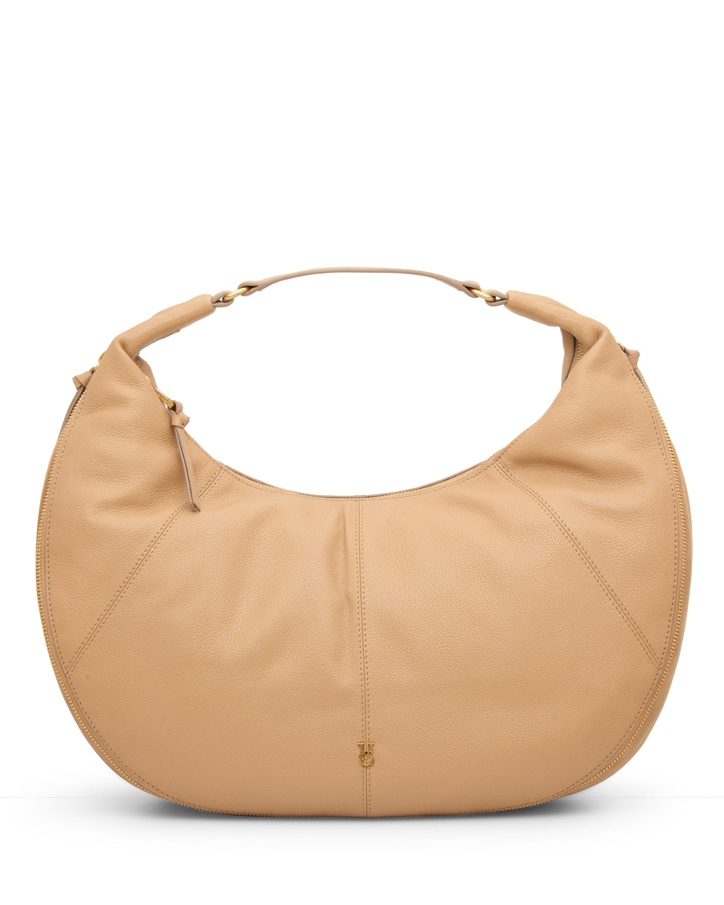 Vince Camuto Kaela Hobo Bag Iced Coffee Leather