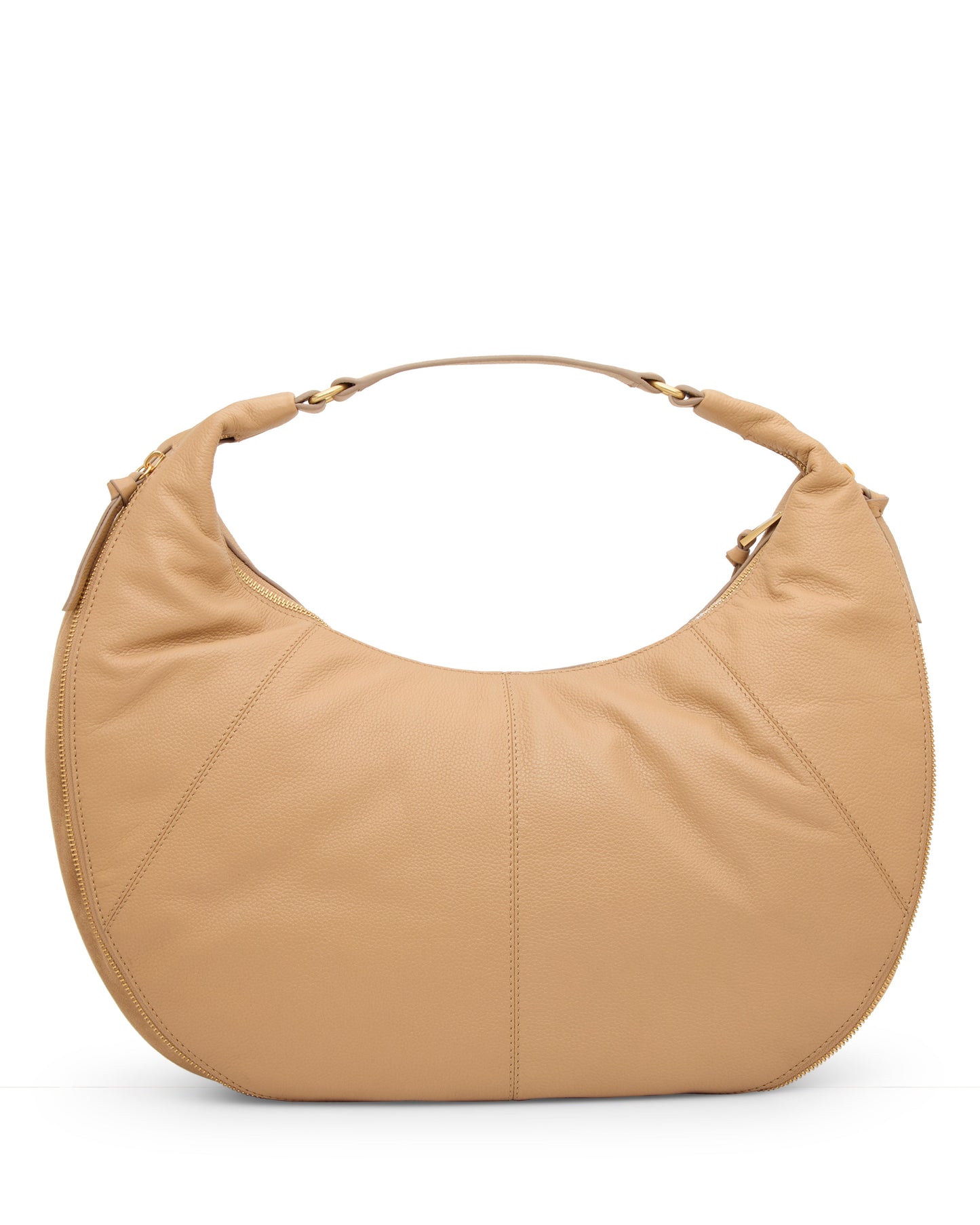Vince Camuto Kaela Hobo Bag Iced Coffee Leather