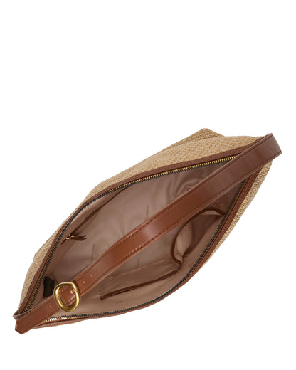 Vince Camuto Paula Shoulder Bag Natural