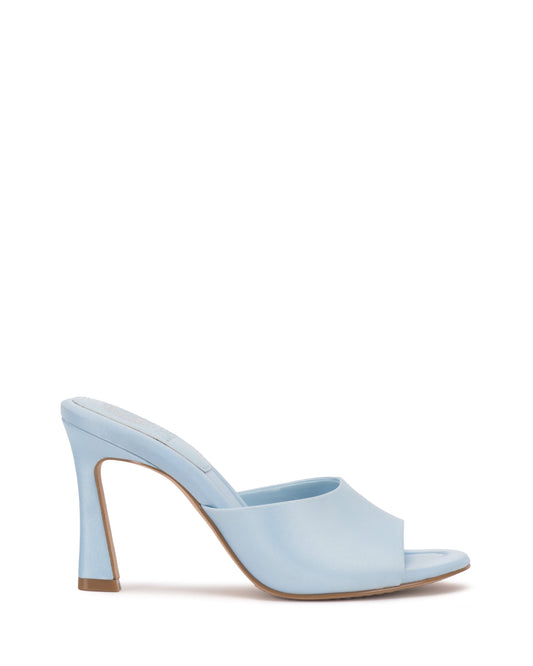 Vince Camuto Paigely Mule Light Blue Satin