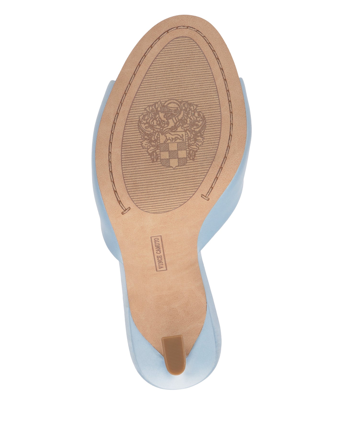 Vince Camuto Paigely Mule Light Blue Satin