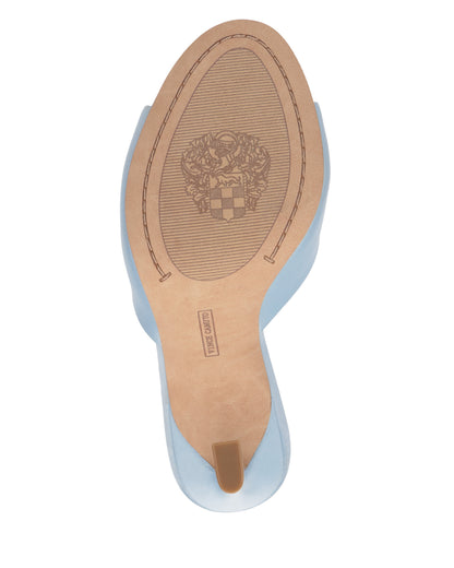 Vince Camuto Paigely Mule Light Blue Satin