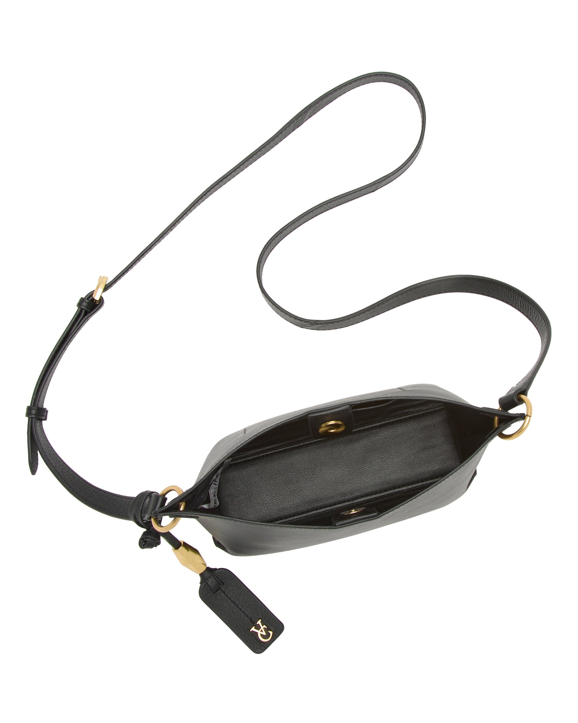 Vince Camuto Ellah Crossbody Bag Black Leather