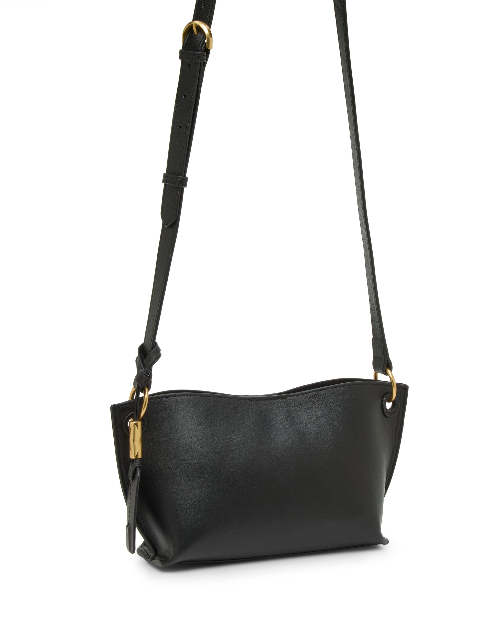 Vince Camuto Ellah Crossbody Bag Black Leather
