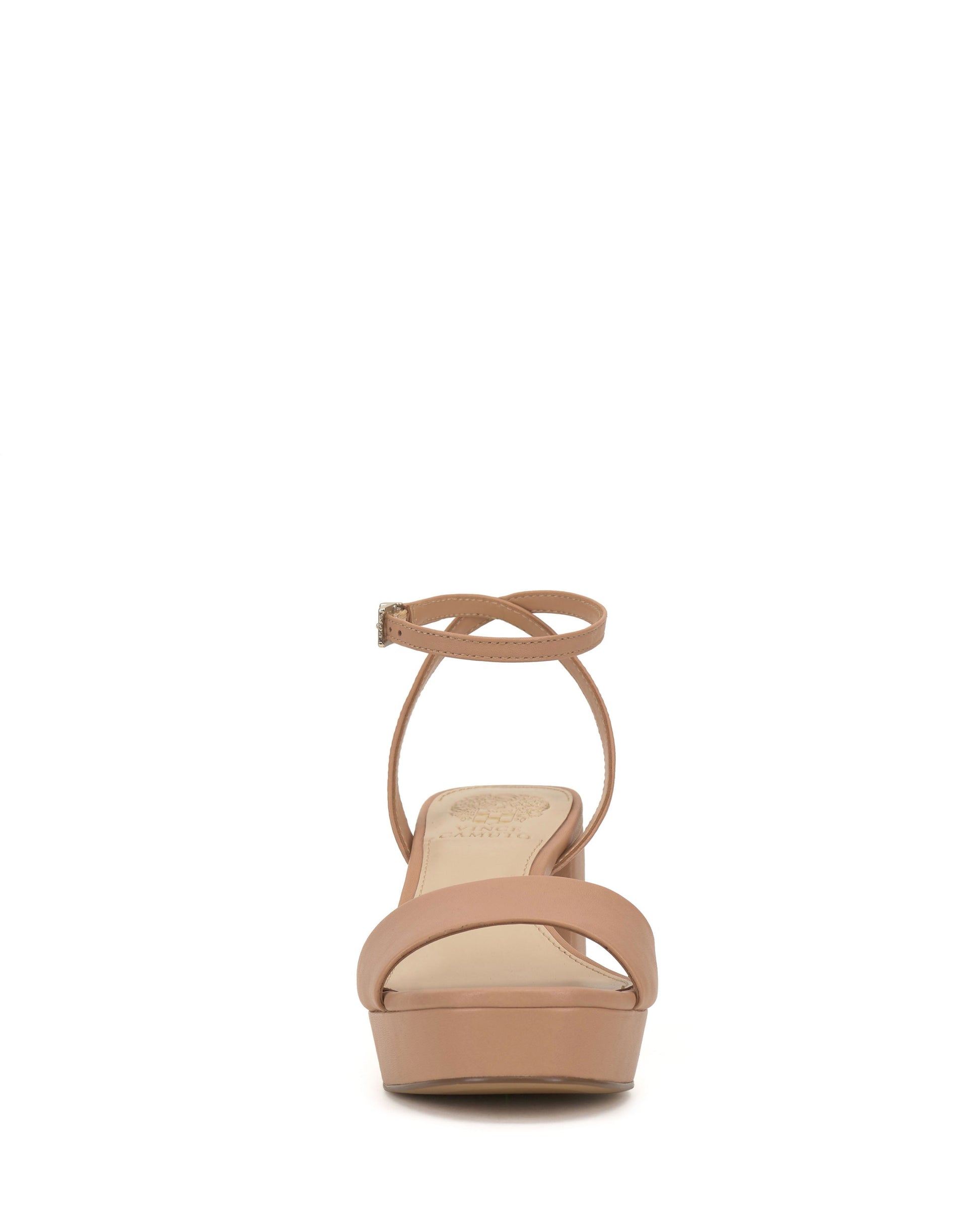 Vince Camuto Pendreya Platform Sandal Sandstone Leather